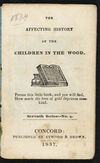 Thumbnail 0003 of The affecting history of the children in the wood