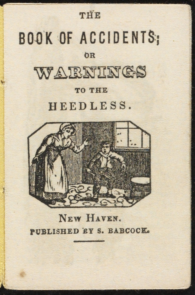 Scan 0003 of The book of accidents, or, Warnings to the heedless