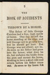 Thumbnail 0005 of The book of accidents, or, Warnings to the heedless
