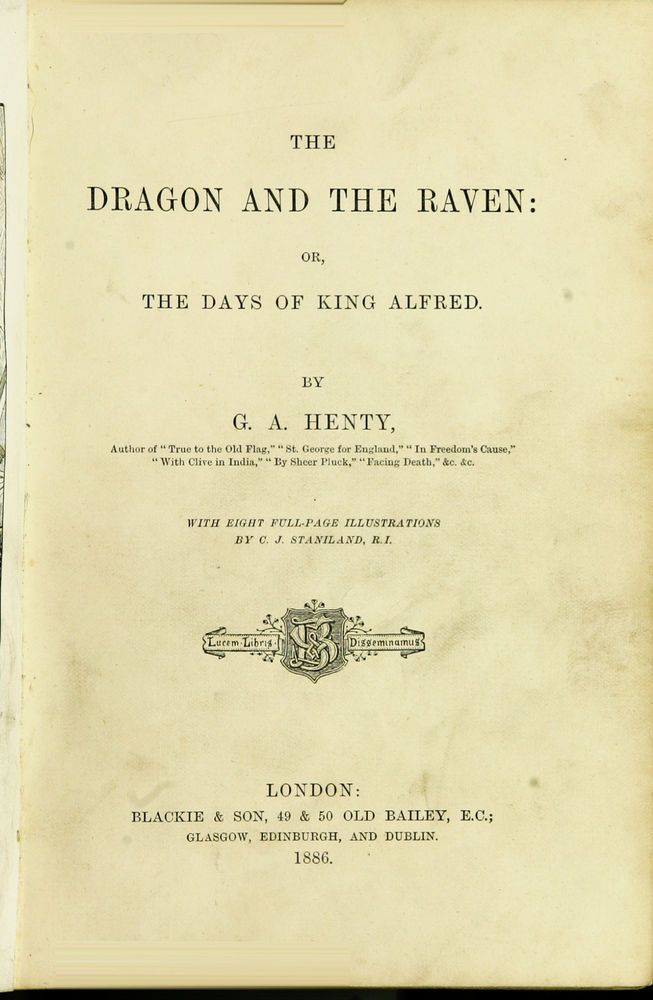 Scan 0009 of The dragon and the raven, or, The days of King Alfred