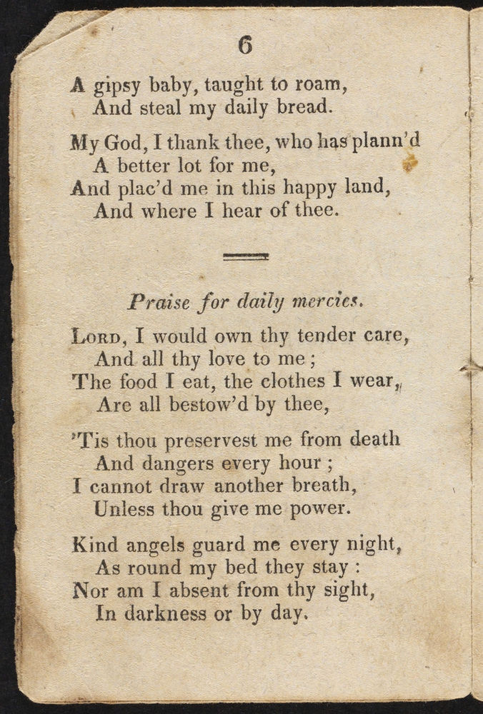 Scan 0006 of Hymns for children
