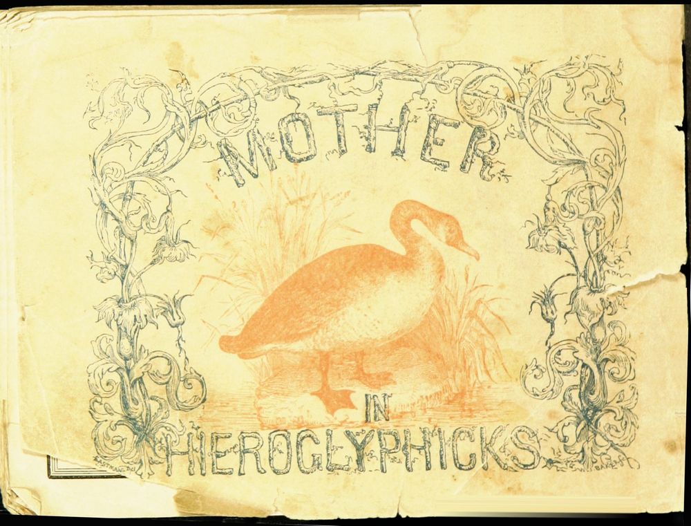 Scan 0066 of Mother [Goose] in hieroglyphics