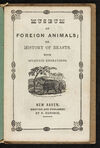 Thumbnail 0005 of Museum of foreign animals, or, History of beasts