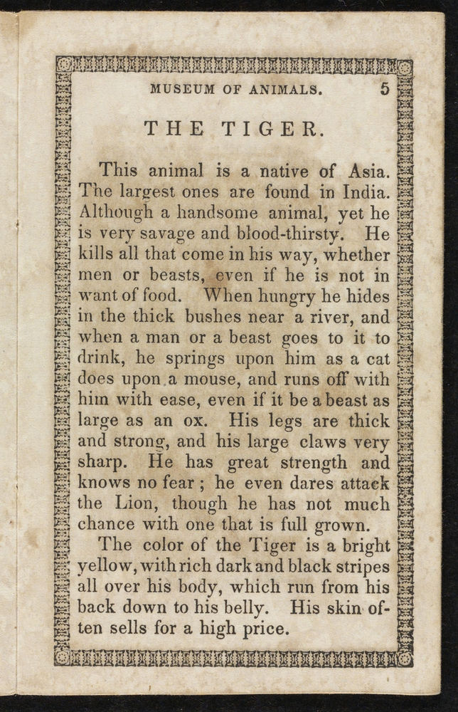 Scan 0007 of Museum of foreign animals, or, History of beasts