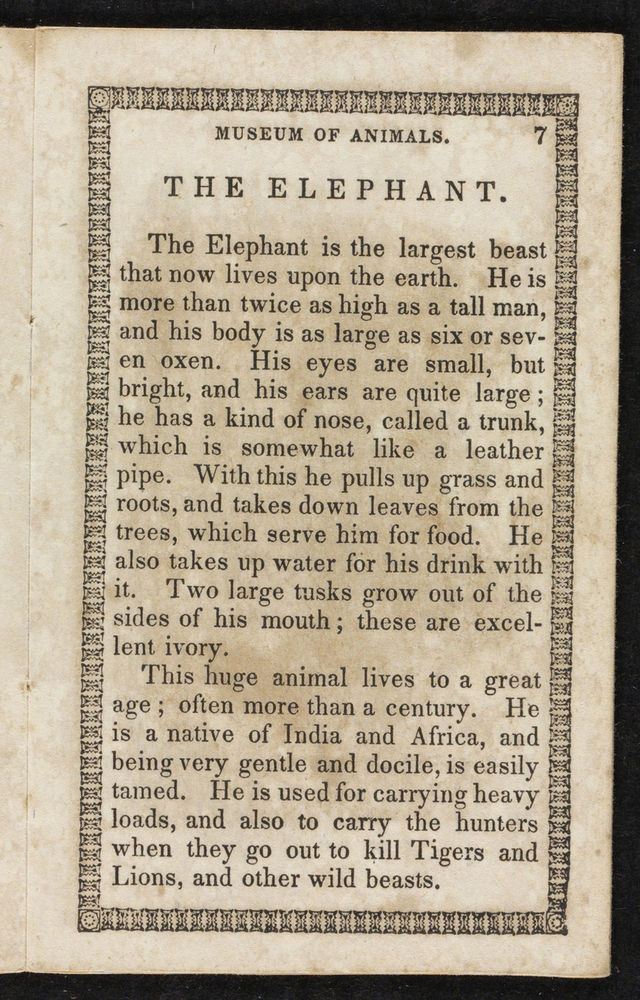 Scan 0009 of Museum of foreign animals, or, History of beasts