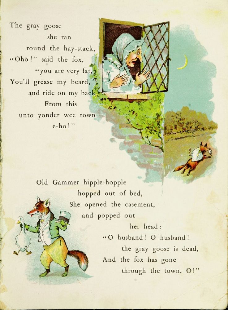 Scan 0013 of Nursery rhymes from Mother Goose with alphabet