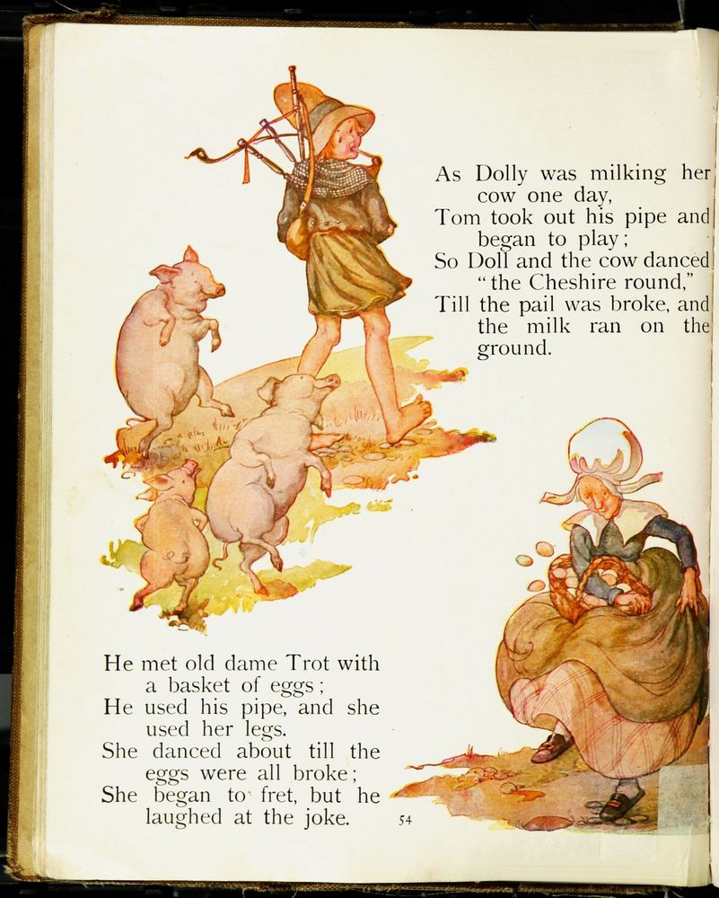 Scan 0054 of The Old Mother Goose nursery rhyme book