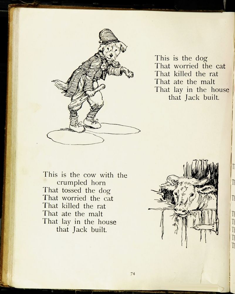 Scan 0074 of The Old Mother Goose nursery rhyme book