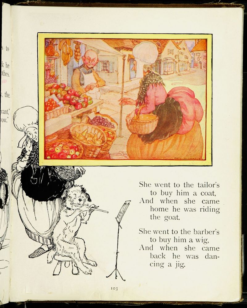 Scan 0103 of The Old Mother Goose nursery rhyme book