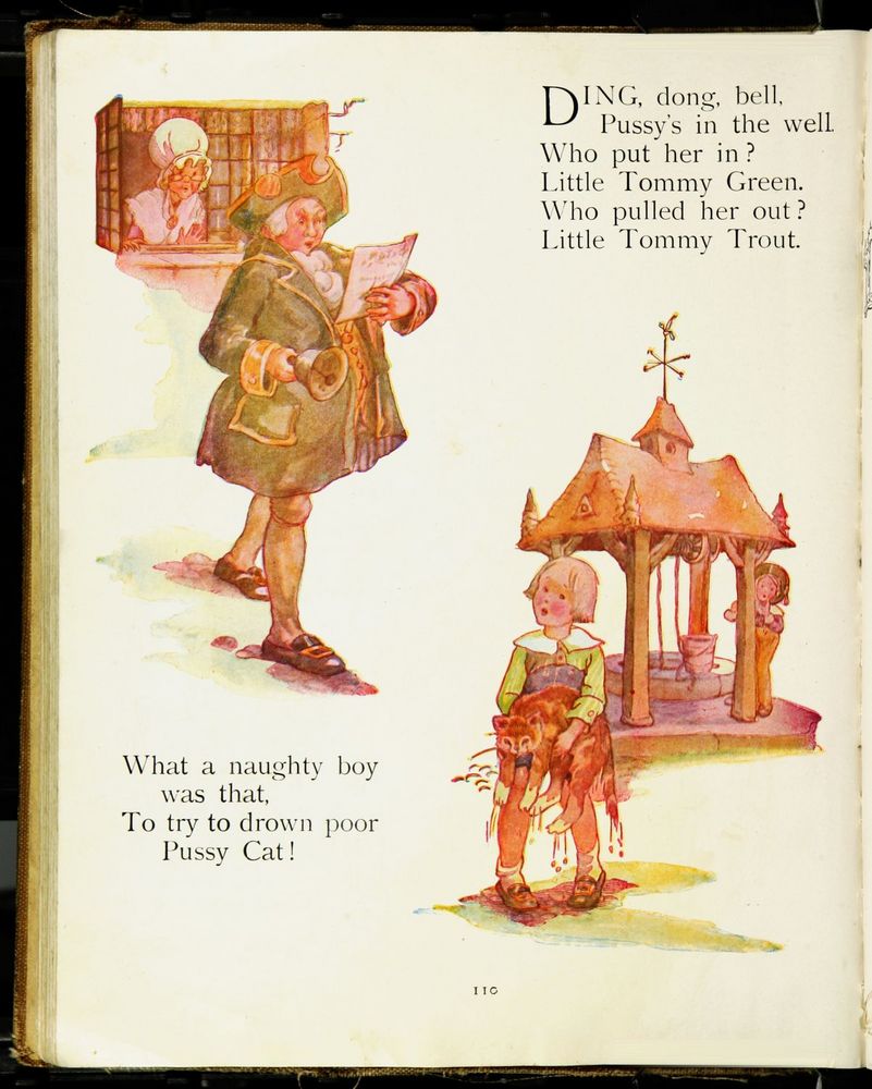 Scan 0110 of The Old Mother Goose nursery rhyme book