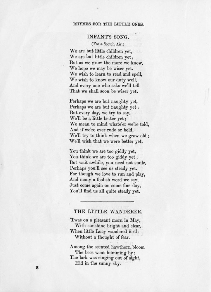 Scan 0010 of Rhymes for the little ones
