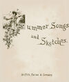 Thumbnail 0002 of Summer songs and sketches