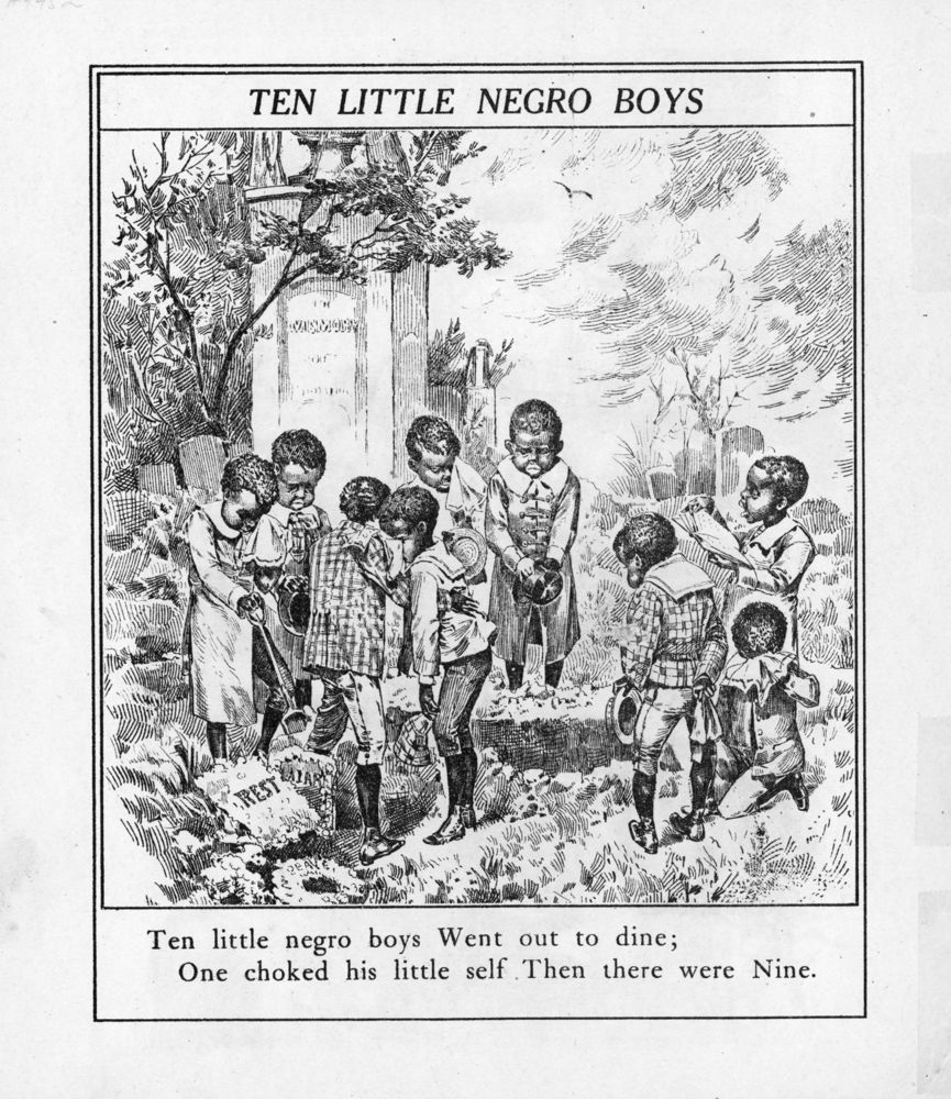 Scan 0002 of Ten little negro boys