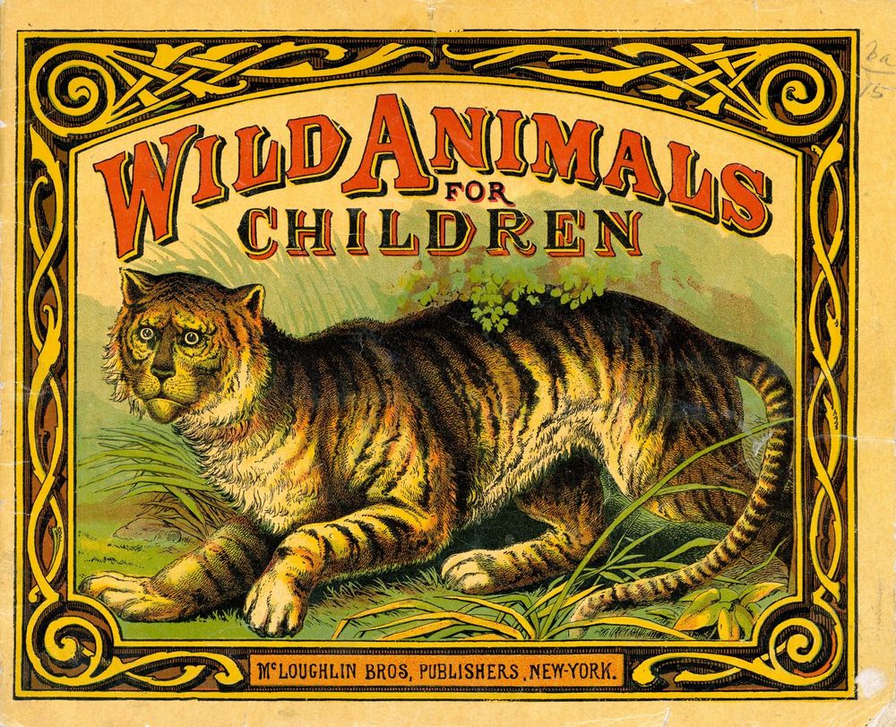 Scan 0001 of Wild animals for children