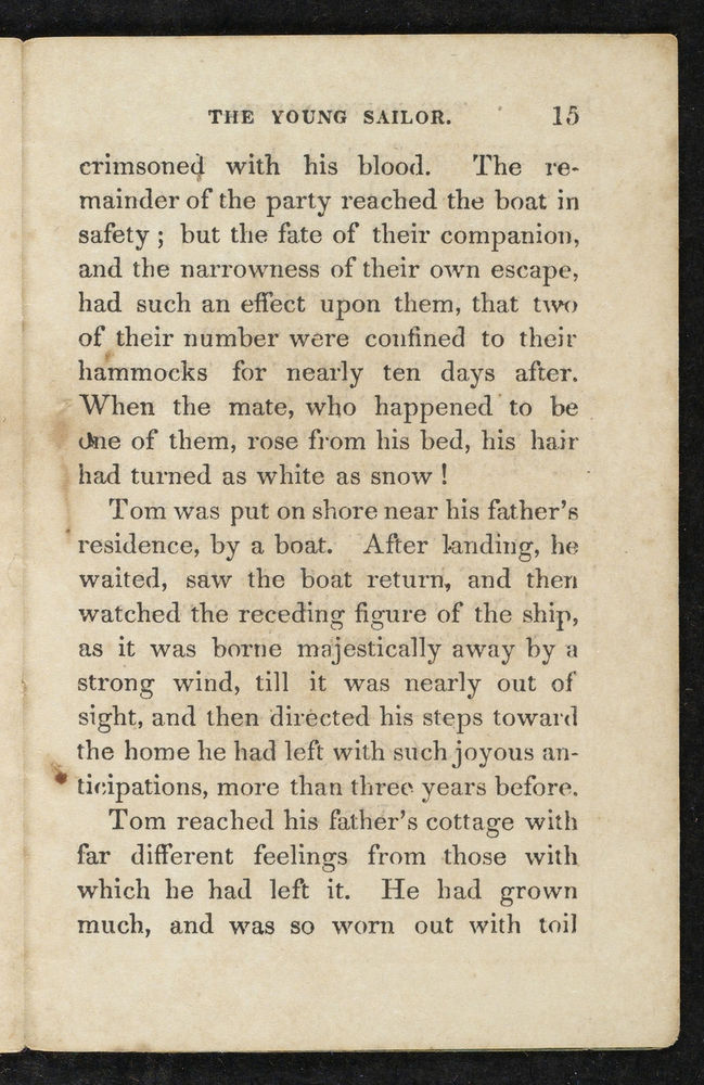 Scan 0017 of The young sailor, or, The sea-life of Tom Bowline