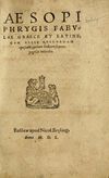 Thumbnail 0005 of Aesopi Phrygis Fabulae graece et latine