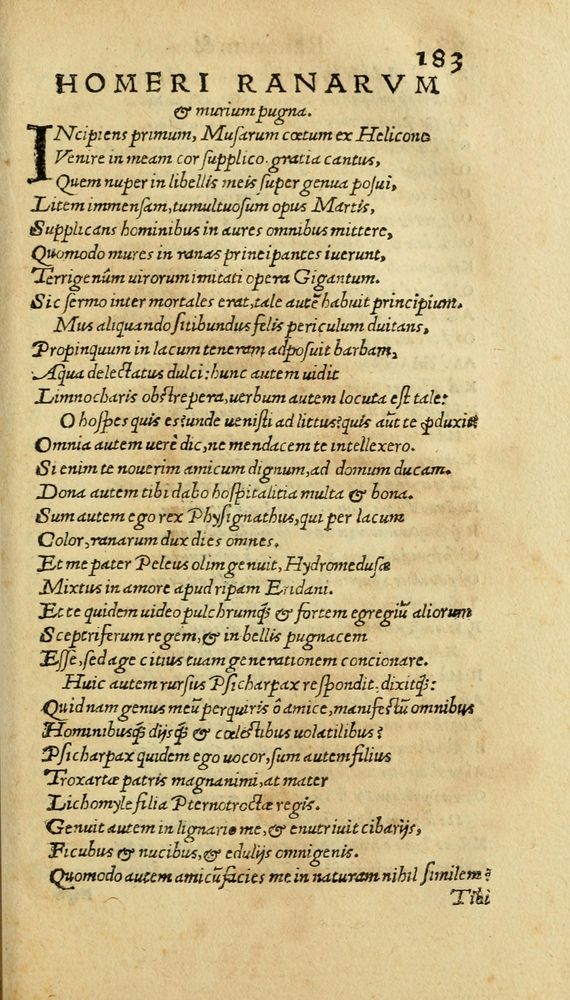 Scan 0191 of Aesopi Phrygis Fabulae graece et latine