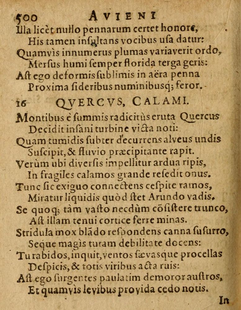Scan 0506 of Æsopi Phrygis Fabulae graece et latine, cum aliis quibusdam opusculis
