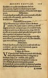 Thumbnail 0113 of Aesopi Phrygis Fabellae Graece & Latine, cum alijs opusculis, quorum index proxima refertur pagella.