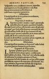 Thumbnail 0149 of Aesopi Phrygis Fabellae Graece & Latine, cum alijs opusculis, quorum index proxima refertur pagella.