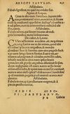 Thumbnail 0237 of Aesopi Phrygis Fabellae Graece & Latine, cum alijs opusculis, quorum index proxima refertur pagella.