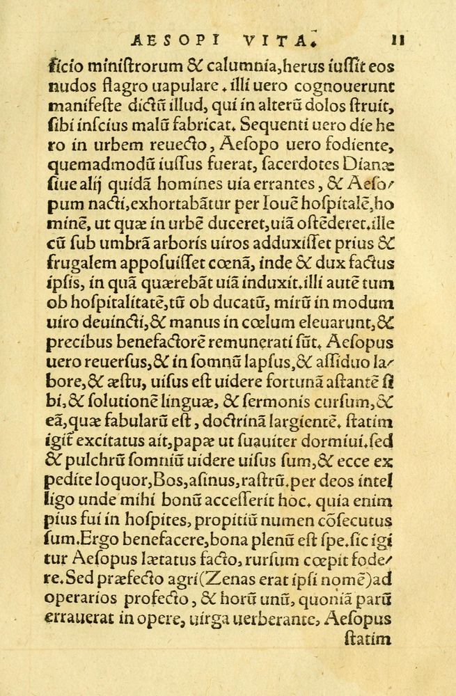 Scan 0015 of Aesopi Phrygis fabellae græce & latine