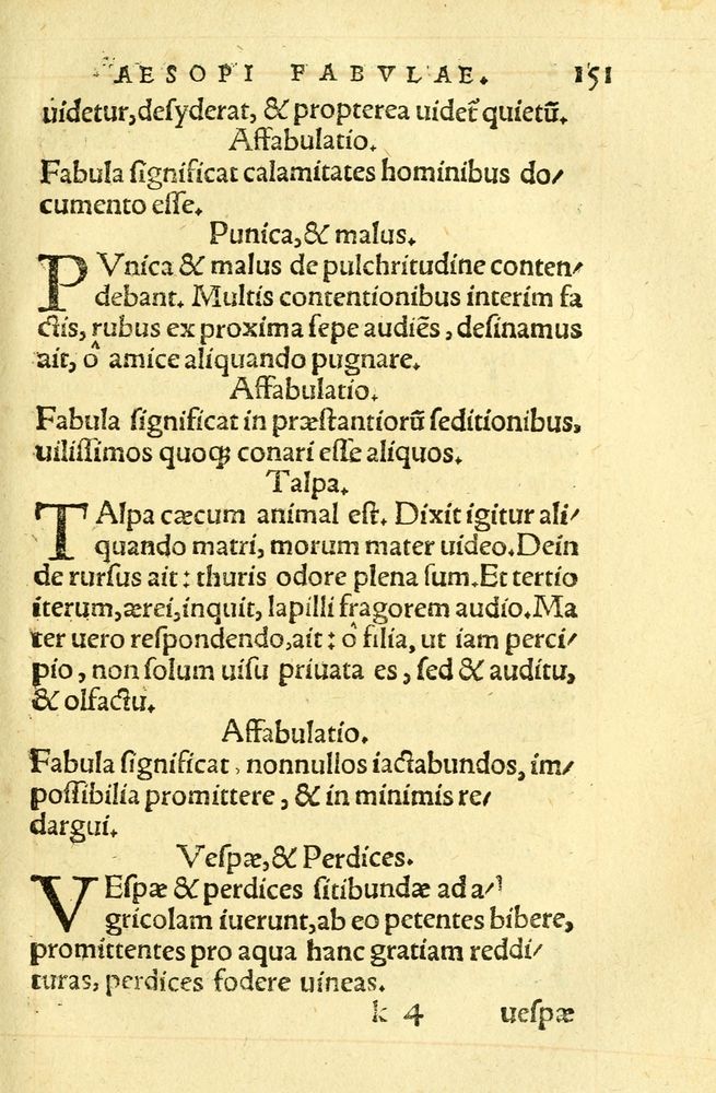 Scan 0155 of Aesopi Phrygis fabellae græce & latine
