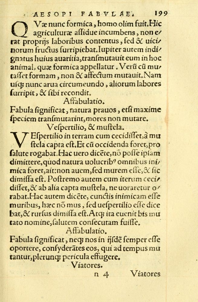 Scan 0203 of Aesopi Phrygis fabellae græce & latine