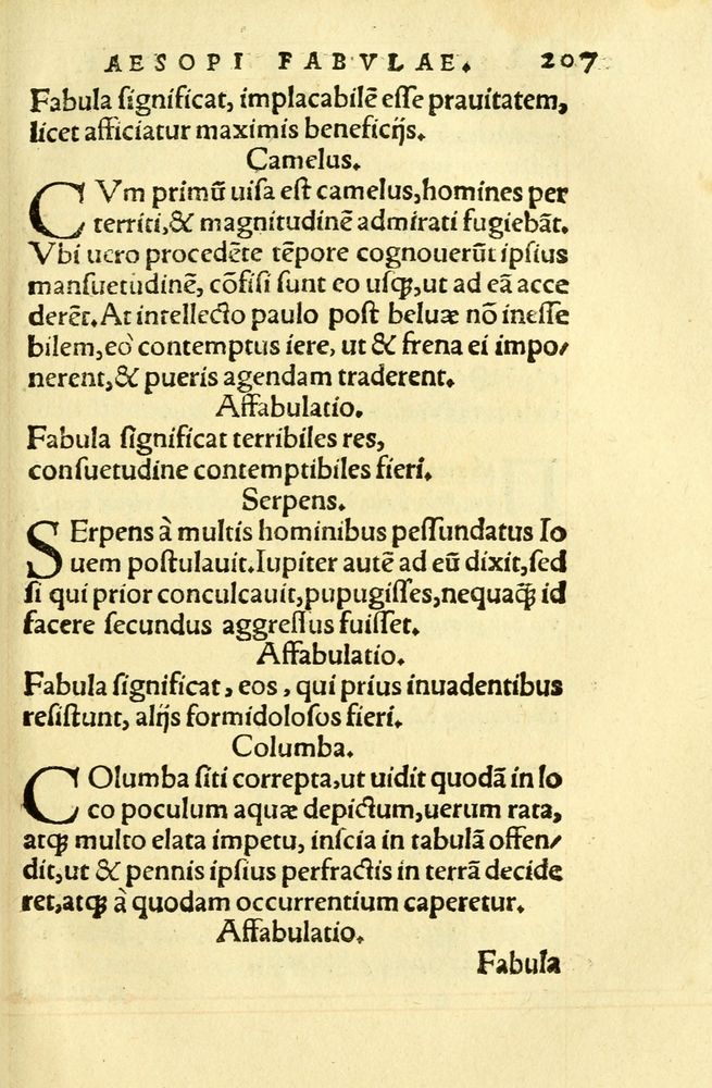Scan 0211 of Aesopi Phrygis fabellae græce & latine