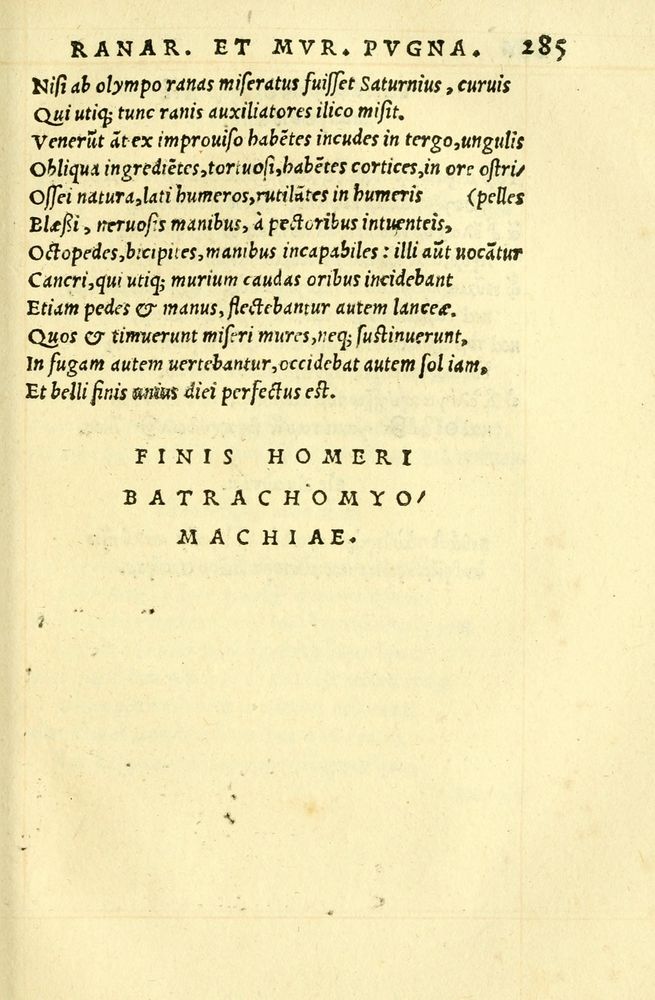 Scan 0289 of Aesopi Phrygis fabellae græce & latine