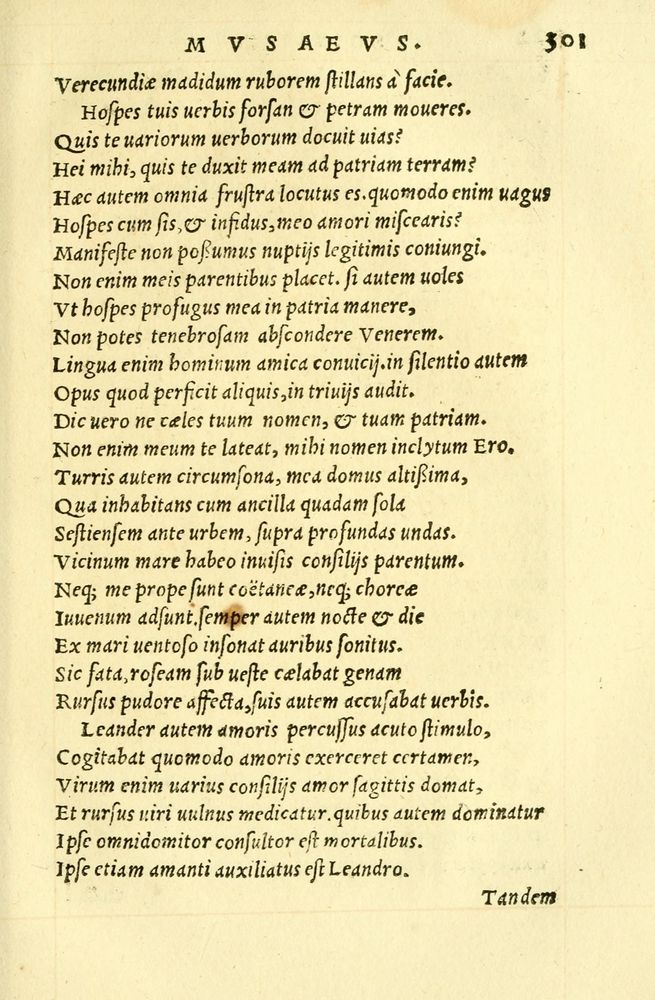 Scan 0305 of Aesopi Phrygis fabellae græce & latine