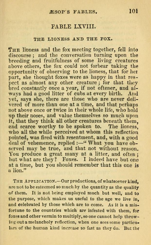 Scan 0125 of The fables of Æsop