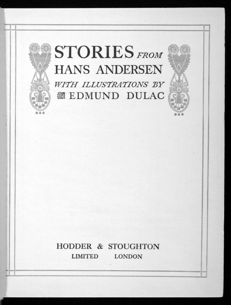 Scan 0009 of Stories from Hans Christian Andersen