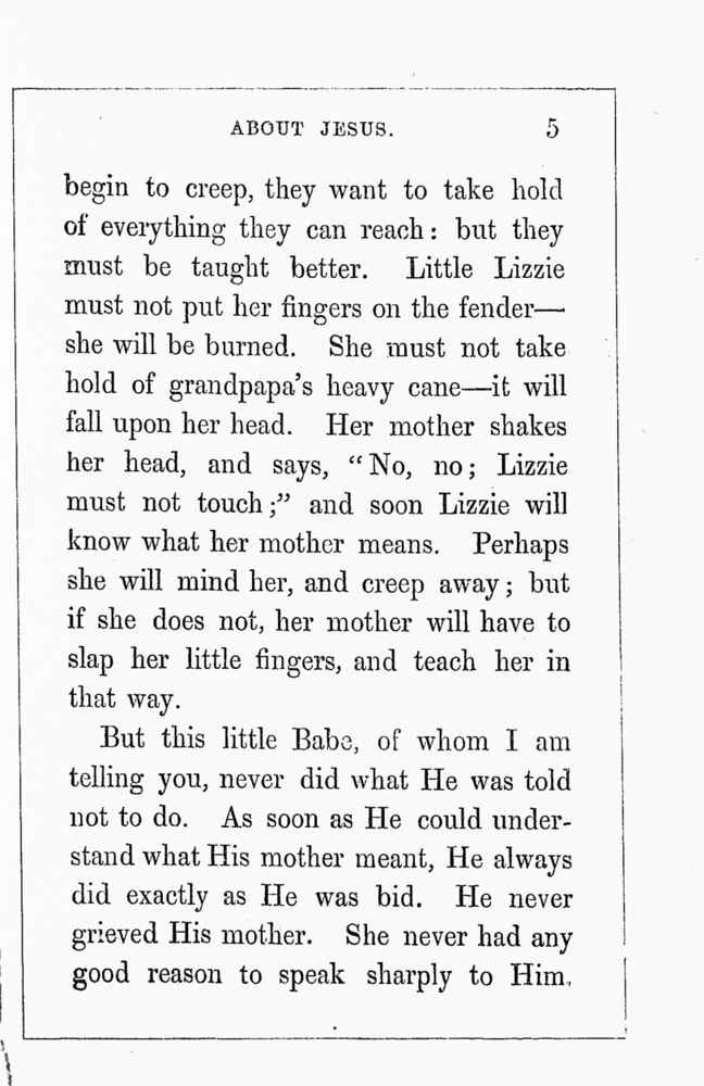 Scan 0009 of Sabbath talks about Jesus