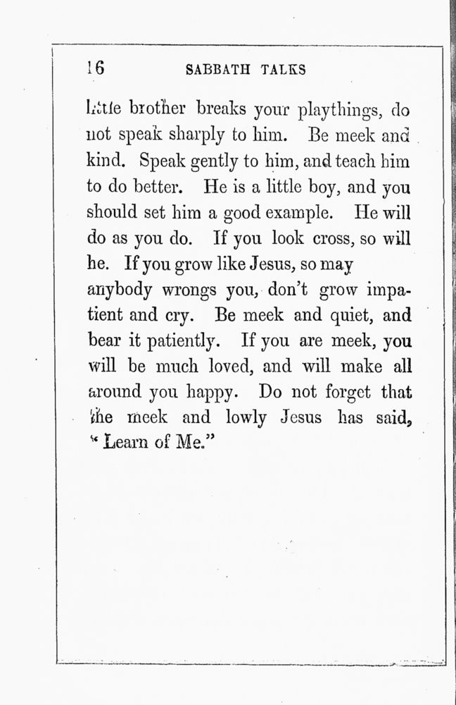 Scan 0020 of Sabbath talks about Jesus