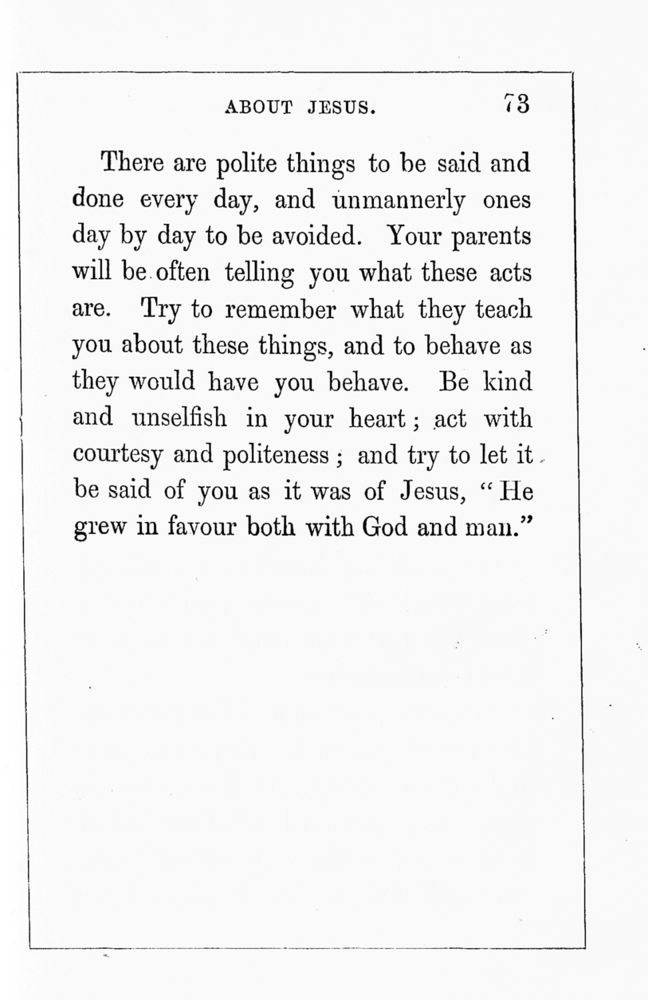 Scan 0077 of Sabbath talks about Jesus