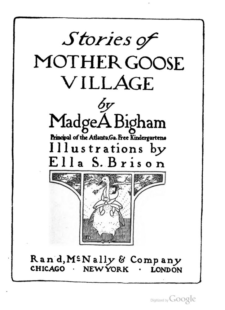 Scan 0009 of Stories of Mother Goose village