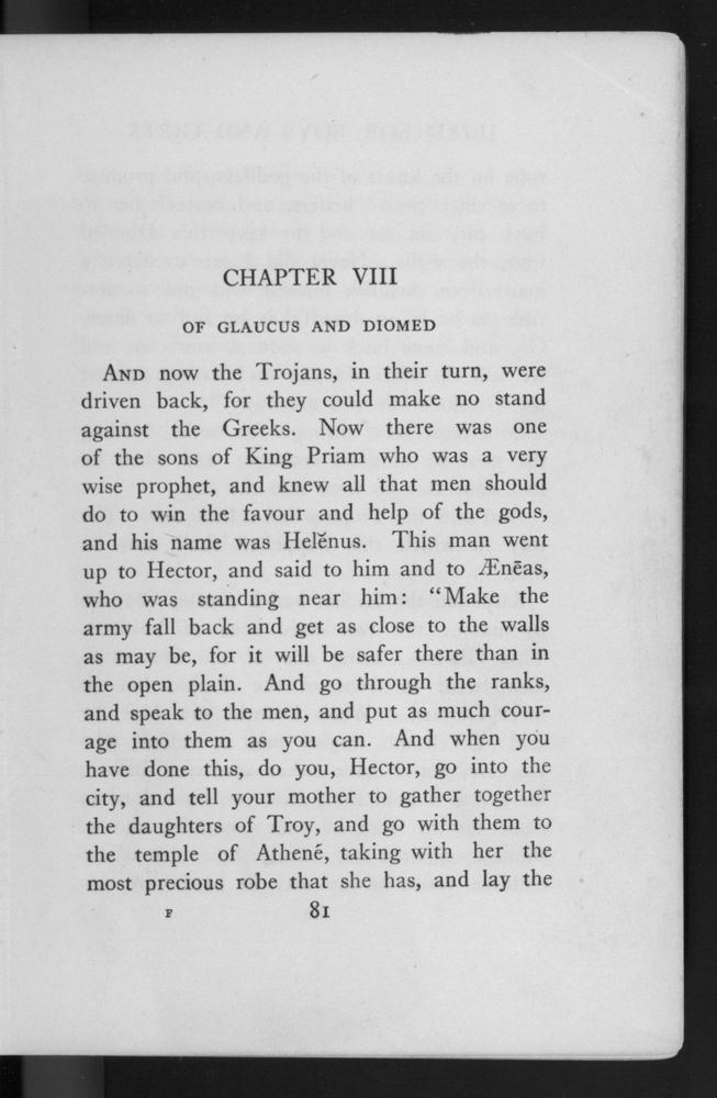 Scan 0087 of The Iliad for boys and girls