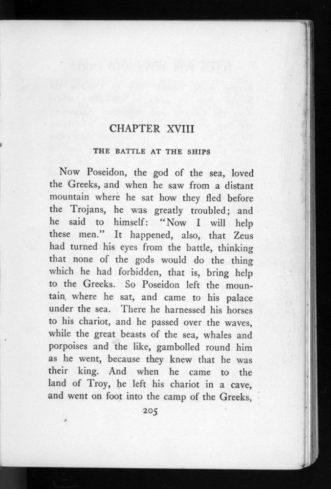 Scan 0219 of The Iliad for boys and girls