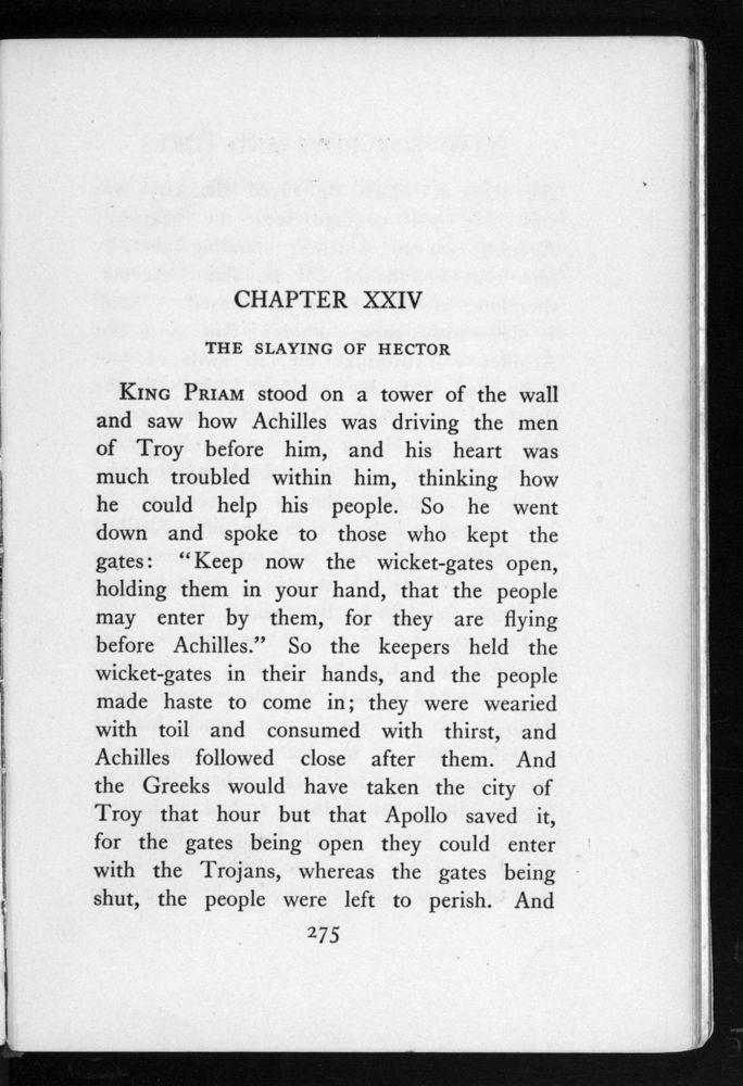 Scan 0297 of The Iliad for boys and girls