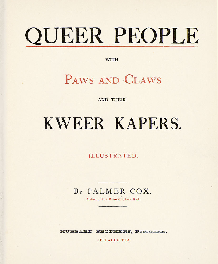 Scan 0004 of Queer people with paws and claws and their kweer kapers