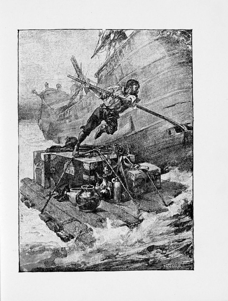 Scan 0017 of The strange and surprising adventures of Robinson Crusoe of York mariner