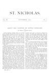 Thumbnail 0003 of St. Nicholas. November 1875
