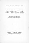 Thumbnail 0005 of Prodigal son and other stories