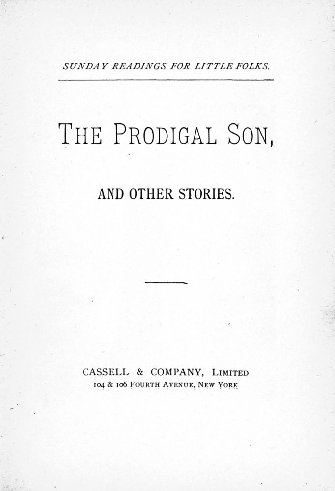 Scan 0005 of Prodigal son and other stories