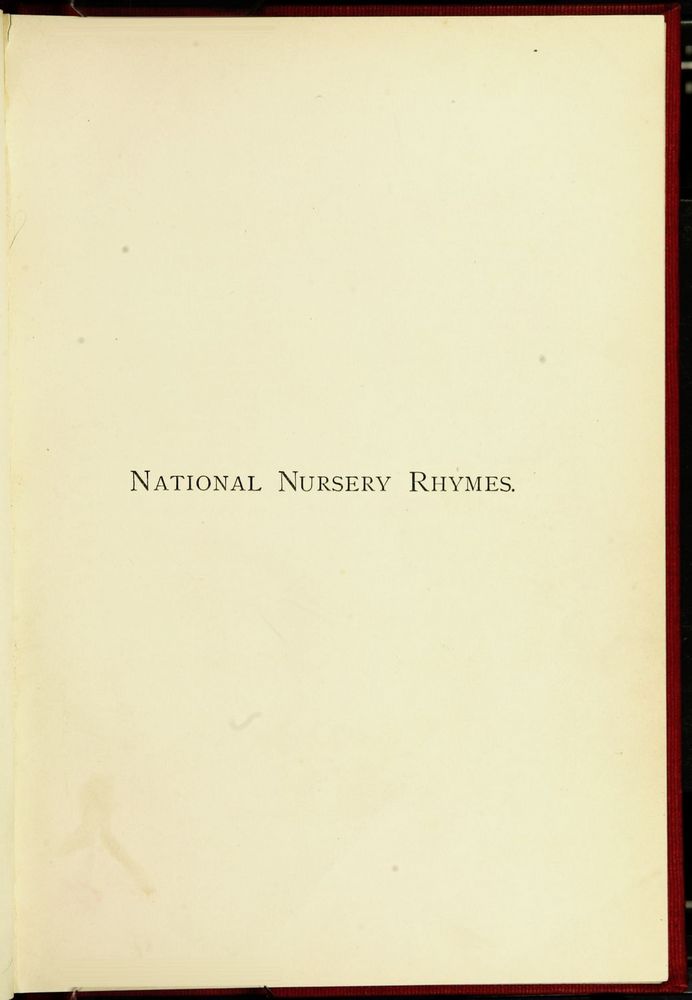 Scan 0017 of National nursery rhymes and nursery songs