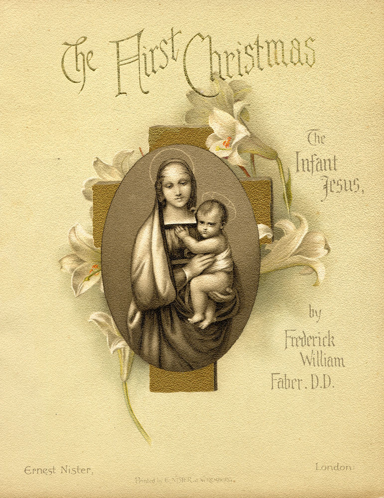 Scan 0001 of The first Christmas, "the infant Jesus"
