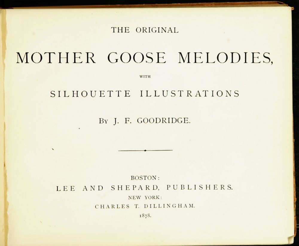 Scan 0005 of The original Mother Goose melodies