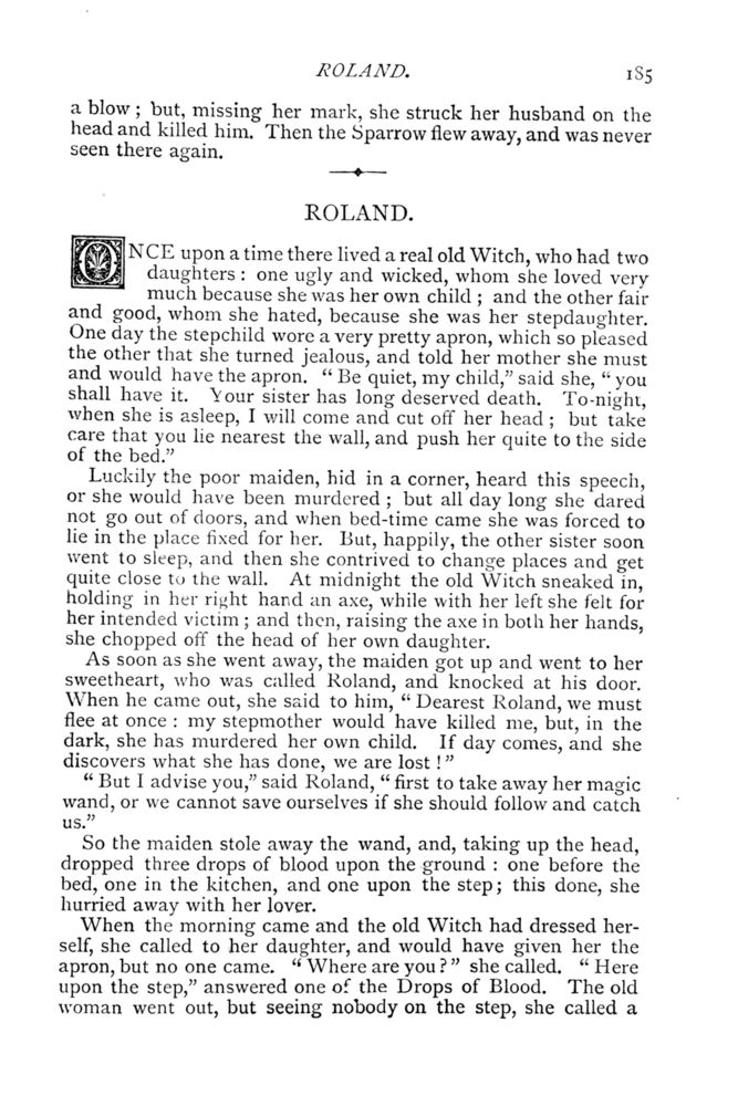 Scan 0190 of Household stories collected by the brothers Grimm