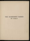 Thumbnail 0007 of The sunbonnet babies in Italy